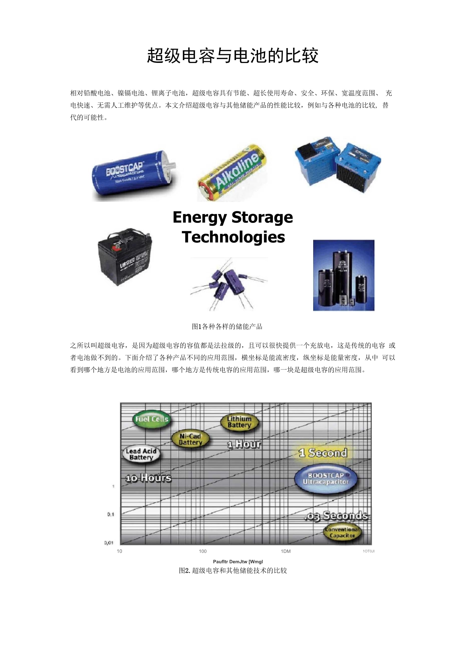 超级电容器与电池的复合储能技术_超级电容和储能的关系