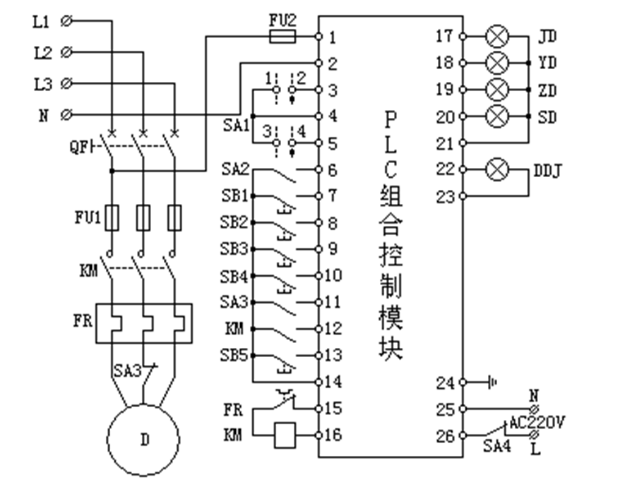 PLC控制的自动化化学反应器电路_plc控制反应炉系统 PLC控制的自动化化学反应器电路_plc控制反应炉系统