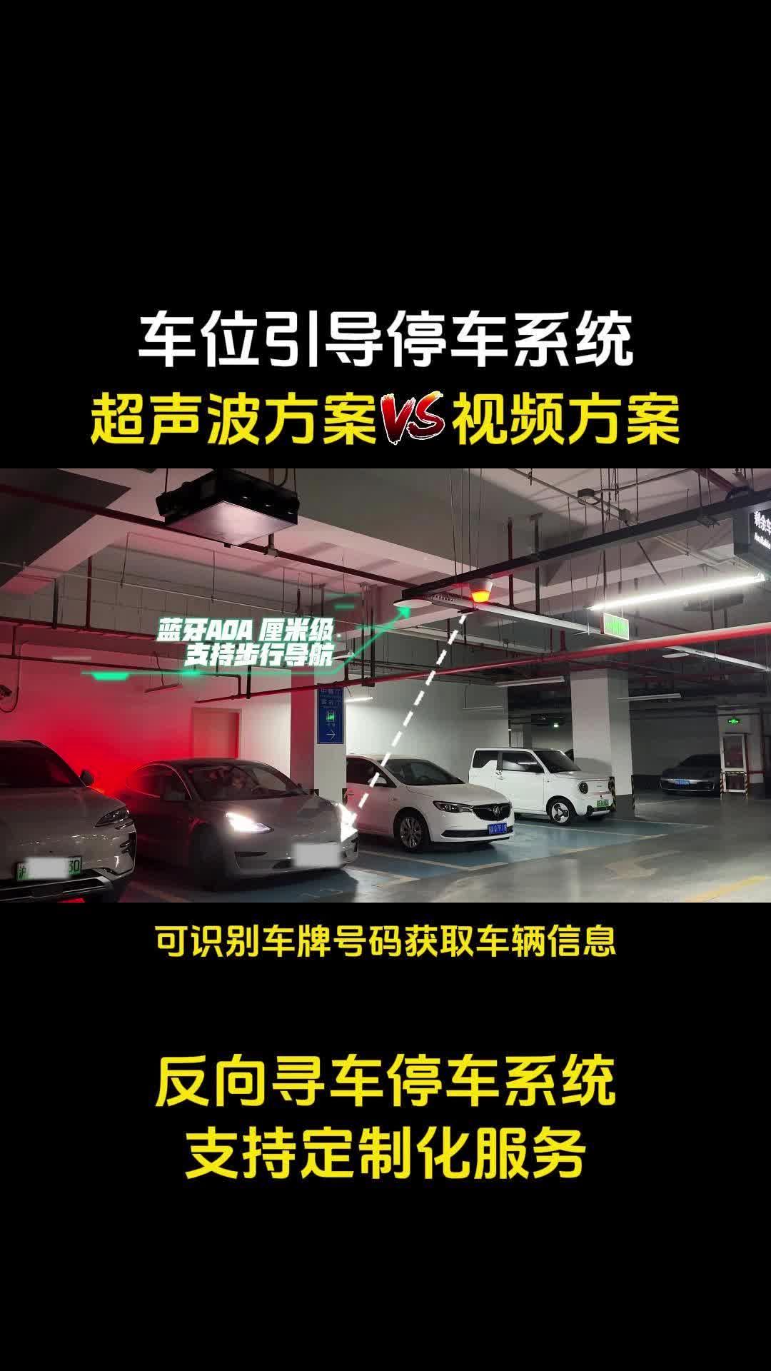 关于智能停车的AI车位引导与管理​的信息