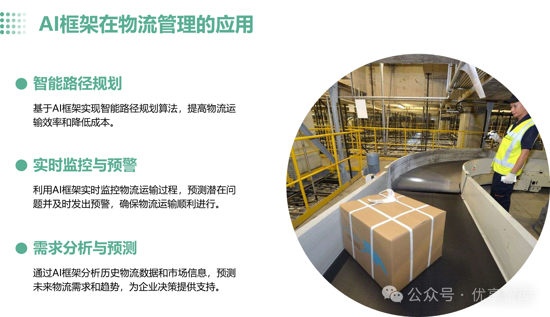 AI智能仓储管理系统在物流的市场应用​的简单介绍